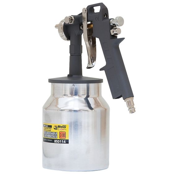 Краскораспылитель Sigma HP 1.5 мм c нижним баком 1000 мл (6811031) | Зображення 2