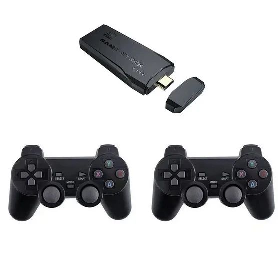 Ігрова приставка M8 64 gb Mini Game Stick 4K HDMI + 2 бездротові джойстики, консоль для телевізора | Зображення 6