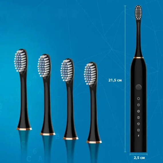 Щітка для зубів Sonic Toothbrush X-3, Електрична зубна щітка   знижка | Зображення 5