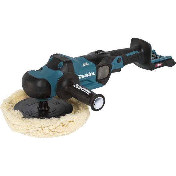 Шліфмашина полірувальна акумуляторна Makita PV001GM101 (180 мм, 600-2200 хв-1, BL, XGT) | Зображення 2