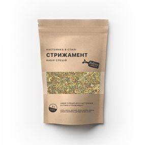 Склад набору для настоянки Стрижамент (9 л)