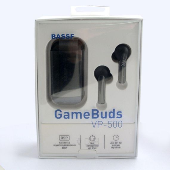 Бездротові навушники Voltex VP500b TWS Bassf GameBuds