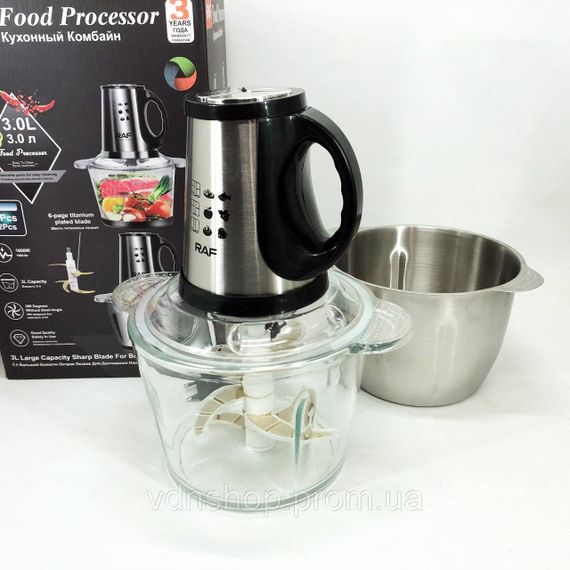 Електричний блендер стаціонарний для смузі RAF R.7028 300 Вт 3 л, Блендер зі знімною чашею CM-14 | Зображення 5