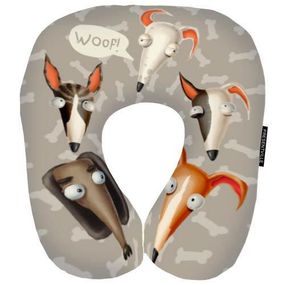 Подушка дорожная Woof! 32x30 см (DOP_DOG024)