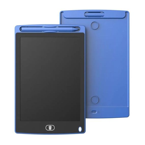 Графический LCD планшет для рисования + стилус, 8,5", Dex, Синий / Детская доска для записей | Зображення 3