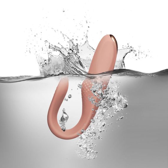Універсальний вібратор Rocks Off Two-Vibe Pink Sex Aura | Зображення 5