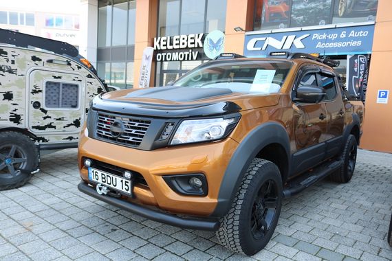 Дефлектор капота (EuroCap) для Nissan Navara/NP300 2016-2024 | Зображення 7