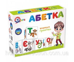 Іграшка кубики "Абетка ТехноК" (укр.), арт.0212