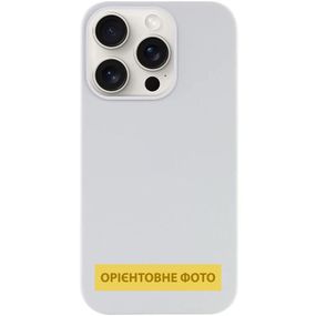 Чехол Silicone Case Full Protective (AA) NO LOGO для Apple iPhone 16e (6.1") Белый / White