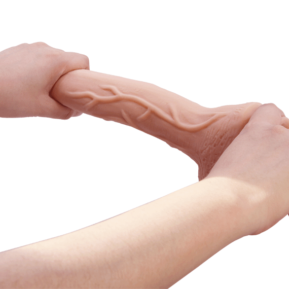 Фалоімітатор на присосці Baile Beautiful JACK 10,2 " Flesh, BW - 008039NR Sex Aura | Зображення 9