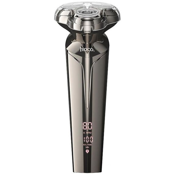 Портативная электробритва Hoco HP39 Three-head shaver Metal gray
