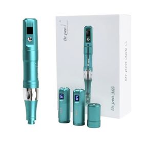 Бездротовий Дермапен 6 Режимів + 2 Насадки Автономний Електричний Мезороллер Для Обличчя та Тіла Dr.Pen А6s