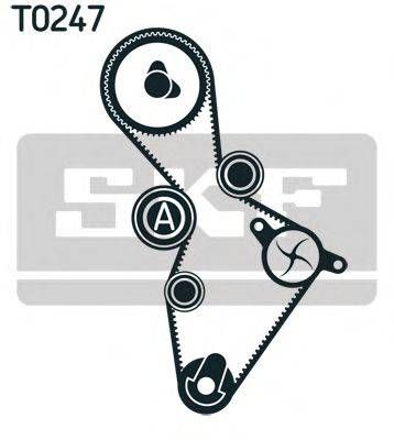 Комплект ременя ГРМ (Вир-во SKF) SKF VKMA01222 на AUDI A3 (8P1)