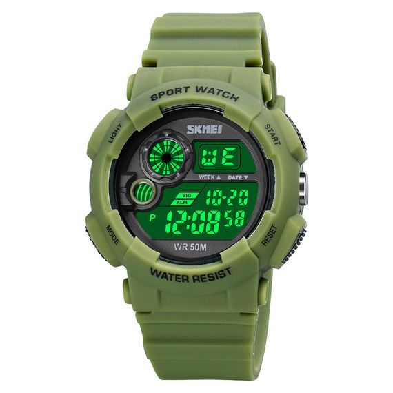 Годинник S2kmei 1718AG Army Green | Зображення 2
