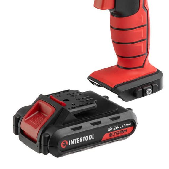 Дриль-шурупокрут акумуляторний Li-Ion 25 Нм INTERTOOL WT-0317 | Зображення 5