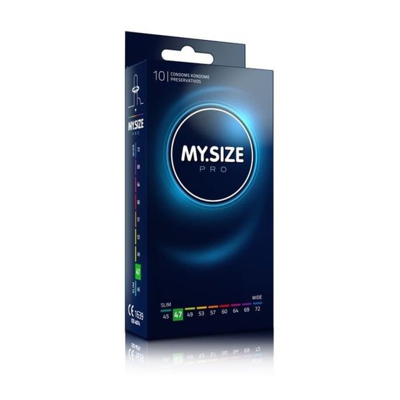 Презервативи ультратонкі латексні My.Size Extra Small 47 мм (ціна за упаковку 10 шт.) Sex Aura