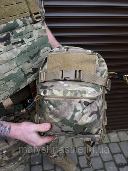 Штурмовий рюкзак для плитоноски , на кріплення Molle 7/8 літрів | Зображення 4