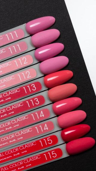 Гель-лак Moon Full №113 лососевий 8мл | Зображення 1