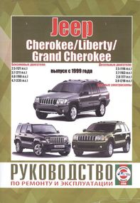 Jeep Cherokee/ Liberty/ Grand Cherokee. Посібник з ремонту й експлуатації. Книга
