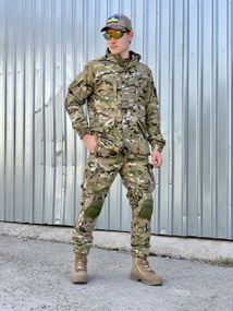 Костюм тактический Горка 5 Мультикам с наколенниками и налокотниками 54