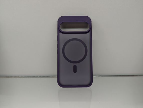 Google Pixel 10 Pro противоударный чехол BQ MagSafe Matte Фиолетовый