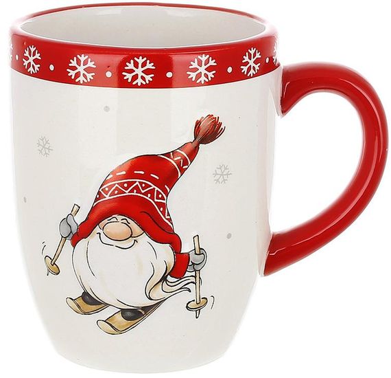 Кружка керамічна "Веселі Гноми" 400мл