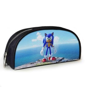 Пенал шкільний з принтом Супер Сонік 23х10х8 см дитячий для дівчинки, хлопчика (3918)