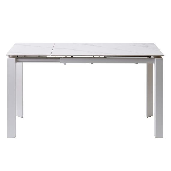 Стол обеденный Concepto BRIGHT WHITE MARBLE керамика 102-142 см | Зображення 1