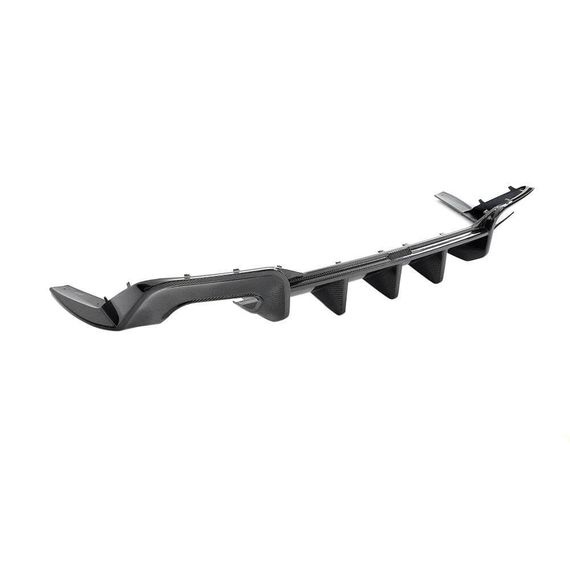 Диффузор заднего бампера V2 (для S-Line 2021-2025, Карбон) для Ауди A5 | Зображення 3