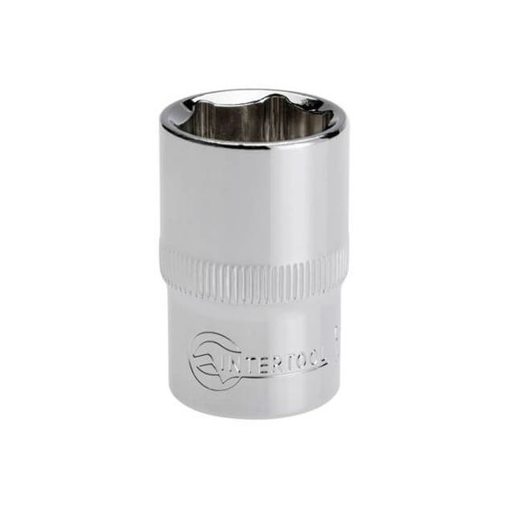 Головка шестигранна 1/2", 18 ммx38 мм Cr-V INTERTOOL ET-00181 | Зображення 1