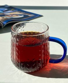 Кружка Olens Синий колосок 8030-260 390 мл синяя