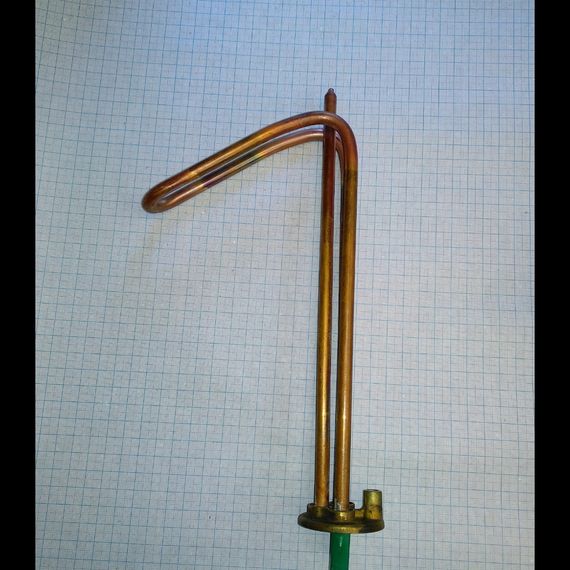 Тен для горизонтального бойлера,1500w,на фланці 48мм,місце для анода м-5.Thermowatt(Італія) | Зображення 3