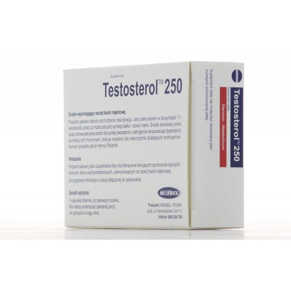 Бустер тестостерону Megabol Testosterol 250 (natural prohormony) 30 cаps | Зображення 1
