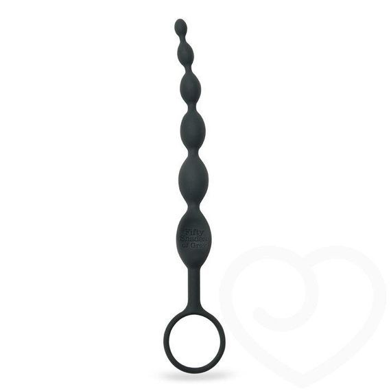 Анальні намиста "наростаюче задоволення", Черный