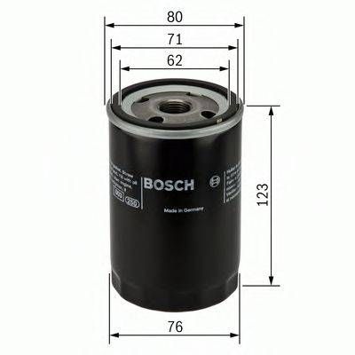 Фільтр оливи BOSCH 0451103258 на JEEP LIBERTY (KJ)