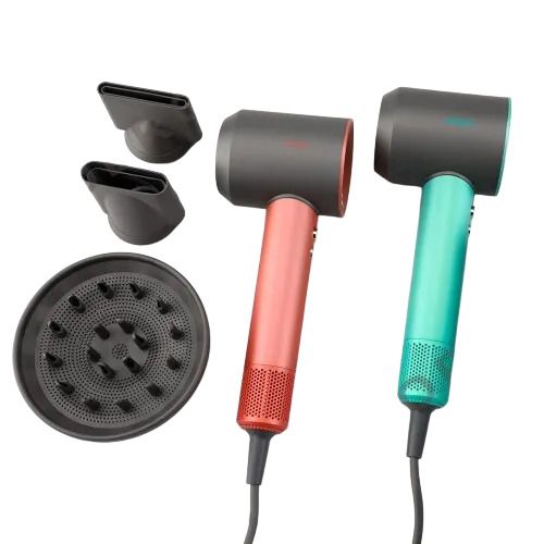 Професійний фен VGR V-440 Pink, 3 рівні обдування та температури, 2200 Вт, 11000 об/хв, 3 насадки (45704-V-440 PINK_1145) | Зображення 1