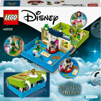 Конструктор LEGO Disney Classic Книга пригод Пітера Пена та Венді 111 деталей (43220) | Зображення 2
