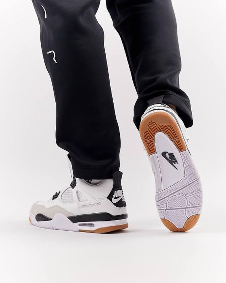 Кроссовки Air Jordan 4 Retro M White Grey Gum , Вьетнам A1230 45 28,5 | Зображення 4