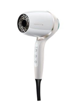 Фен Remington EC9001 HYDRAluxe, 2200 Вт, 3 темп.\2 скорости, ионизация, 160 км\час, белый (EC9001)