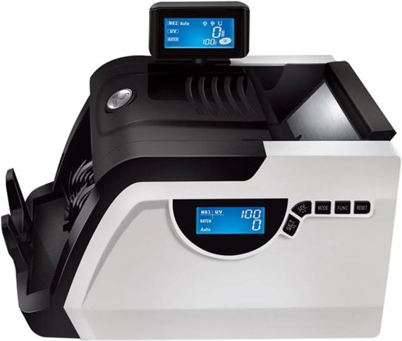 Лічильник банкнот Bill Counter GR-6200 • Лічильна машинка для грошей з УФ-детекцією, фасуванням та 4 швидкостями | Зображення 3