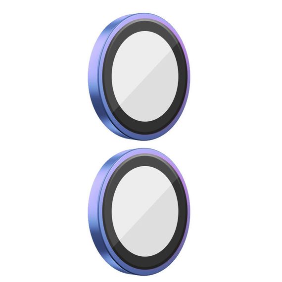 Защитное стекло BlueO Metal на камеру для Apple iPhone 16 (6.1") / 16 Plus (6.7")