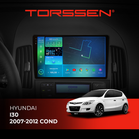Штатна магнітола Torssen 2K Hyundai i30 2007-2012 cond F96128 4G Carplay DSP