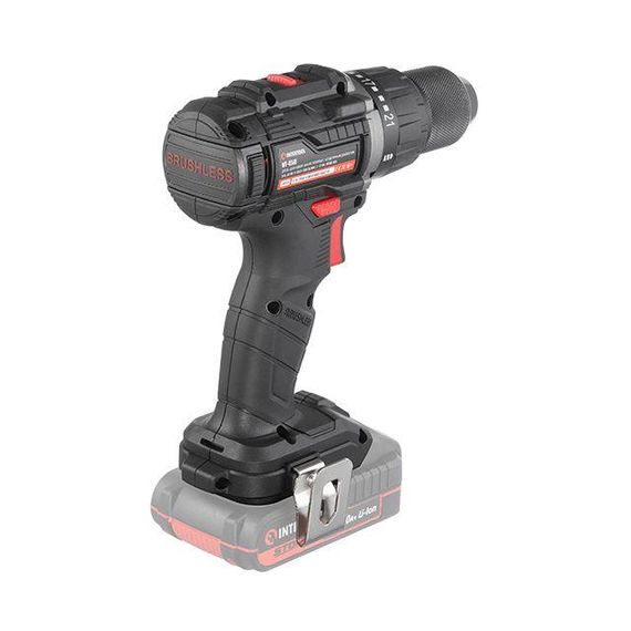 Дриль-шурупокрут акумуляторний з безщітковим двигуном 60 Нм INTERTOOL WT-9360 | Зображення 3