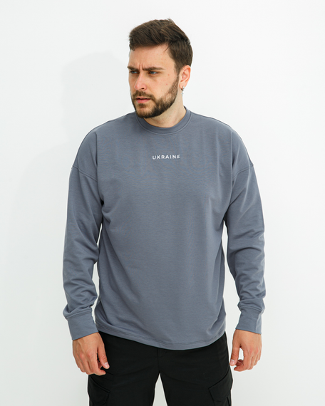 Світшот Україна графит S L