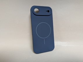 Чохол для iPhone 17 Air / Айфон 17 Аір, Soft Touch, протиударний, MagSafe, синій