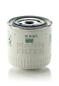 Фільтр мастильний двигуна ГАЗ дв.406, FORD, TOYOTA (вир-во MANN) MANN-FILTER W9161 на FORD ESCORT Mk II (ATH)