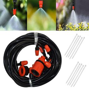 Садовый туманообразователь для беседки 10м, BD 182 / Умная система для полива сада / Ороситель для сада