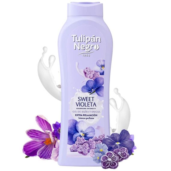 Гель для душу Tulipan Negro Shower Gel - Sweet Violeta (650 ml) | Зображення 2