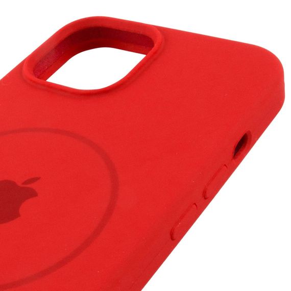 Чохол Silicone Case Full Protective (AA) with MagSafe для Apple iPhone 11 Pro Max (6.5") Червоний / Red | Зображення 3
