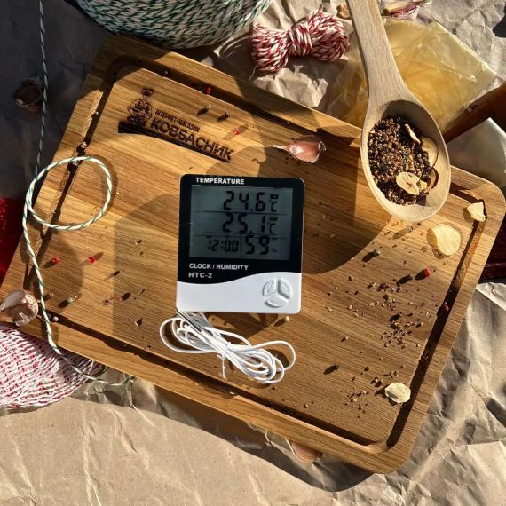 Гигрометр, измеритель влажности и температуры HTC-2 с дополнительным датчиком | Зображення 5